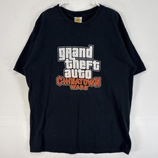 Camiseta Grand Theft Auto Chinatown Wars Rockstar Games Preta Média M Oficial comprar usado  Enviando para Brazil