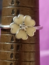 Bague fleur coeur d'occasion  Moirans