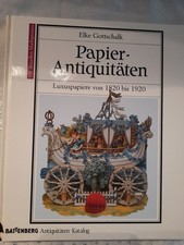 Papier antiquitäten gottschal gebraucht kaufen  Schöneck