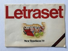 Letraset new typefaces usato  Spedire a Italy