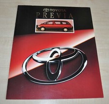 1994 Toyota Previa Folheto Prospekt ENG comprar usado  Enviando para Brazil