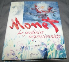 Livre monet jardinier d'occasion  Maël-Carhaix