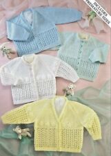 Baby cardigan knitting for sale  COLCHESTER