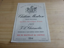 Wine label chateau d'occasion  Expédié en Belgium