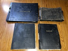 Álbuns de fotos antigos instantâneos 1900s genealogia Idd Burleigh Patterson Families comprar usado  Enviando para Brazil