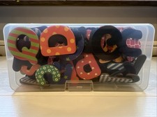 Alphabet magnete groß gebraucht kaufen  Meckenbeuren