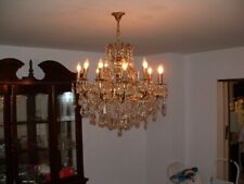 12 light silver chandelier for sale  Herndon