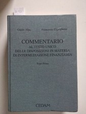 Commentario testo unico usato  Bracciano