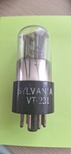 Sylvania 6sn7 black for sale  BRISTOL