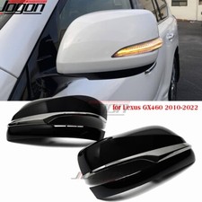 Capa de espelho retrovisor lateral cromada preta substituta para Lexus GX460 GX 460 2010-2022 comprar usado  Enviando para Brazil