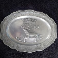 Ancien plat etain d'occasion  France