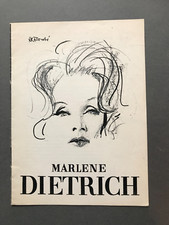 marlene dietrich programmes for sale marlene dietrich programmes for sale BARNSTAPLE