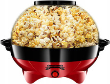 Maszyna do popcornu Gadgy GG0831 800W - klasyczny design w kolorze czerwonym, pojemność 5 l na sprzedaż  PL