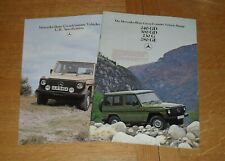 Mercedes wagon brochure for sale  FAREHAM