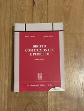 Diritto costituzionale pubblic usato  Terni