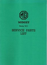 Midget service parts for sale  HOOK
