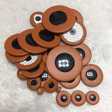 1 conjunto de almofadas de saxofone tenor Bb couro real bom material sax acessório, usado comprar usado  Enviando para Brazil
