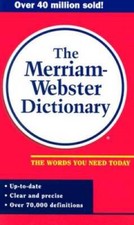 Merriam webster dictionary for sale  Montgomery