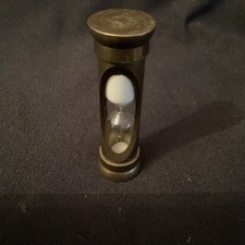 Brass sand timer for sale  SLEAFORD