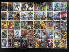 Conjunto completo de base 2024 Marvel Masterpieces'92 platina 1-100 Wolverine Z1X comprar usado Conjunto completo de base 2024 Marvel Masterpieces'92 platina 1-100 Wolverine Z1X comprar usado  Enviando para Brazil