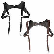 Vintage leather suspender for sale  Shipping to Ireland