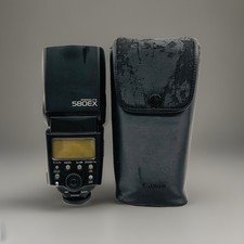 Flash Light Canon Speedlite 580EX uso testado com estojo Canon comprar usado  Enviando para Brazil