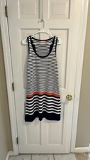 Vestido de malha de algodão Lilly Pulitzer Stanton Resort bóia branca sripe racerback comprar usado  Enviando para Brazil