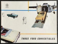 Usado, Folheto de vendas Ford Convertibles Zephyr ZODIAC Consul SEP 1956-57 #U9108/956 comprar usado  Enviando para Brazil
