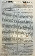 Usado, National Recorder 5 edições sortidas de 1820 World News comprar usado  Enviando para Brazil