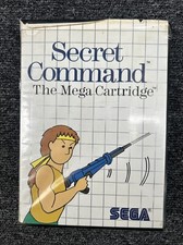 Sega Secret Command The Mega cartucho Game Master System com livreto comprar usado  Enviando para Brazil