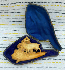 Antique meerschaum deer for sale  FAREHAM