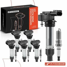 Bobina de ignição A-Premium 6x e 6x vela de ignição de irídio para GMC Chevy Cadillac Saab comprar usado  Enviando para Brazil