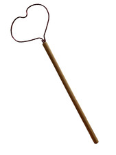 Varinha fabricante de bolhas gigante bastão bolha soprar bolhas enormes coração comprar usado  Enviando para Brazil