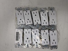 Usado, Legrand 885TRW (pacote com 10) receptáculo resistente a adulteração 15A 125V branco empurrão lateral comprar usado  Enviando para Brazil