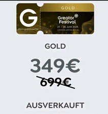 Gold ticket greator gebraucht kaufen  Elmenhorst
