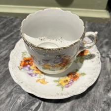 Floral vintage moustache for sale  NORWICH