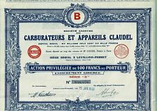 1930 claudel carburettors d'occasion  Expédié en Belgium
