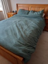 solid oak sleigh bed for sale solid oak sleigh bed for sale BASINGSTOKE