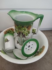 Deco jug bowl for sale  NEWTON ABBOT