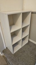 Ikea kallax white for sale  ROMFORD