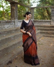 Sari mariage designer d'occasion  Expédié en France