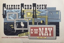 Ausstellungsplakat galerie ger gebraucht kaufen  Solingen