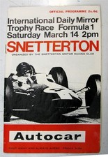 Snetterton official racing d'occasion  Expédié en Belgium