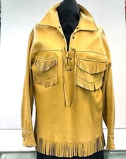 Deerskin fringe pull for sale  Queen City