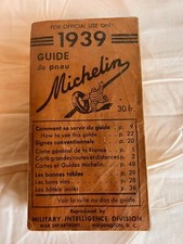 Guide michelin 1939 d'occasion  Annecy