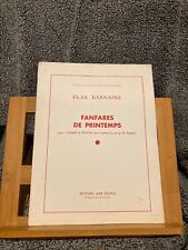 Elsa barraine fanfares d'occasion  Rennes