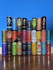 Lotto lattine monster usato  Torre del Greco