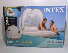 Lounge flutuante inflável Intex Canopy Island, 78,5" x 59" veja fotos  comprar usado  Enviando para Brazil