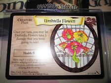 HARRY POTTER TCG GAME CARD CHAMBER OF SECRETS UMBRELLA FLOWERS 87/140 UNCO MINT, usado comprar usado  Enviando para Brazil