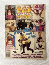 1988 RAP MASTERS magazine #2 LL Cool J JJ Fad EPMD Run-DMC Flavor Flav Salt Pepa comprar usado  Enviando para Brazil